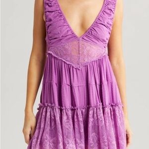 Free People Spring Fling Open Back Pajama Romper